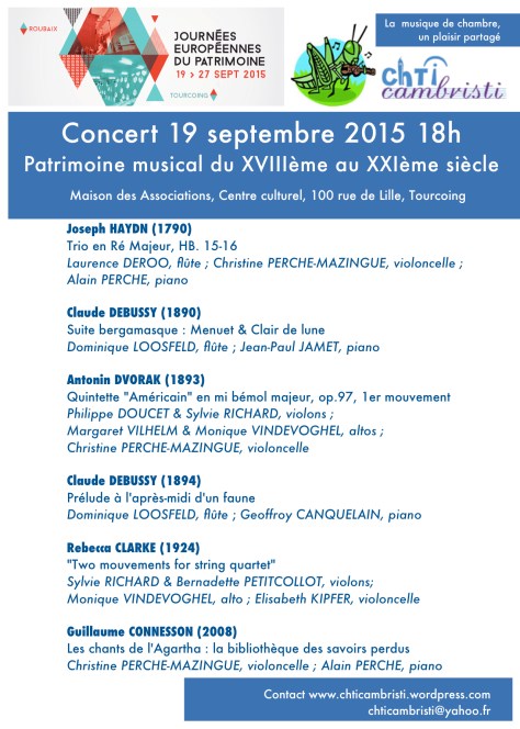 programme 19 septembre 2015