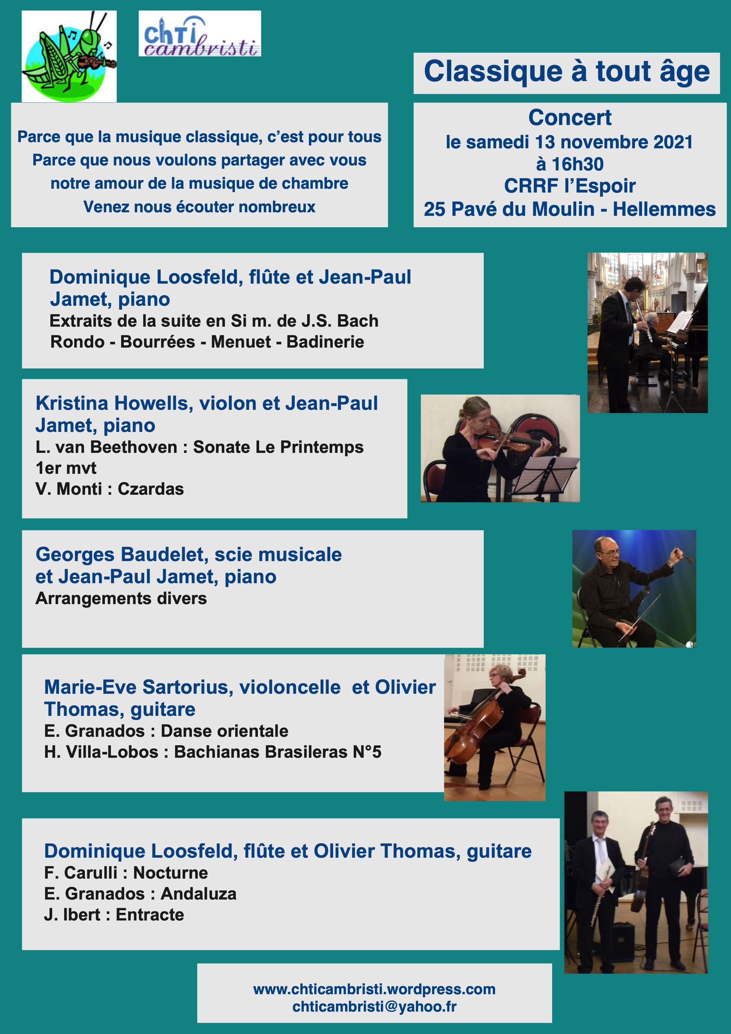 Affiche Espoir 13 novembre 2021